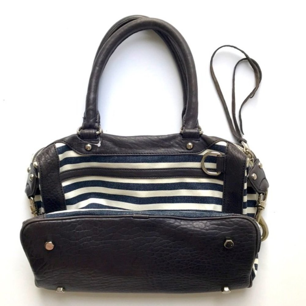 REBECCA MINKOFF Mini MAB Canvas Satchel Handbag - Picture 12 of 15